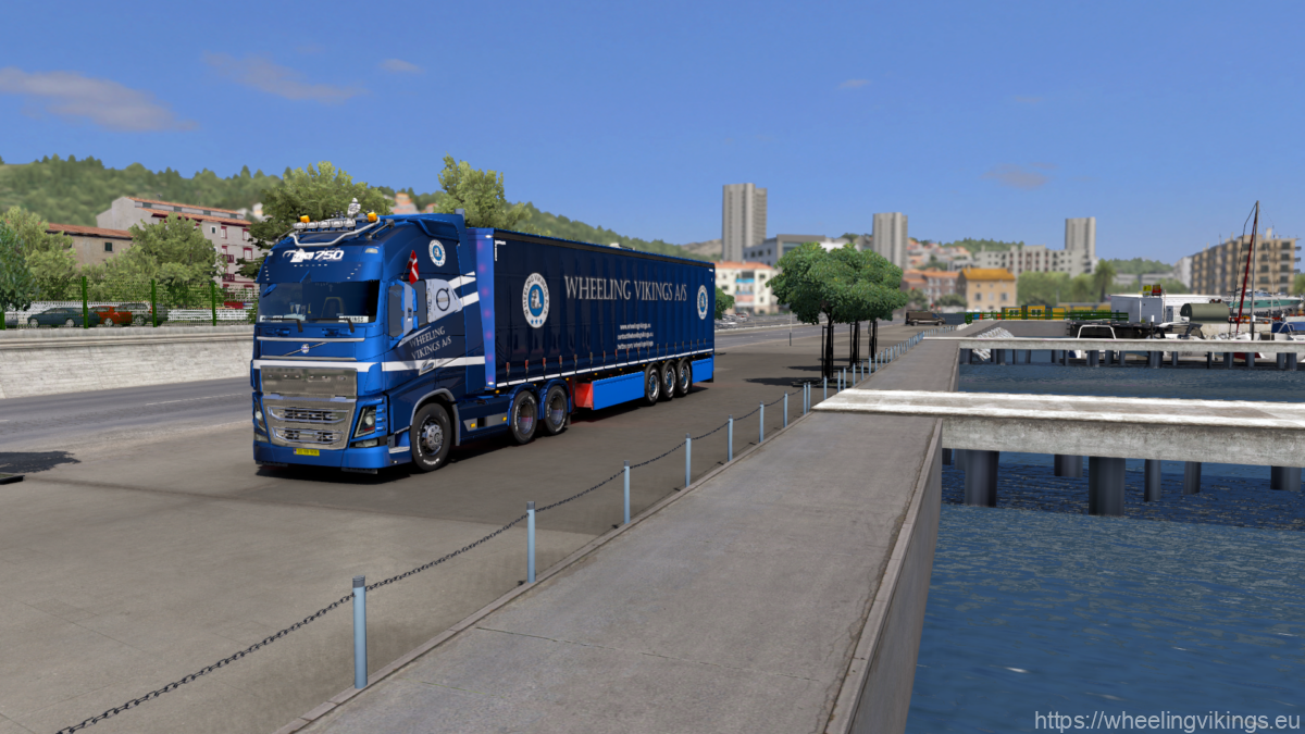 Night Drive with Wheeling Vikings