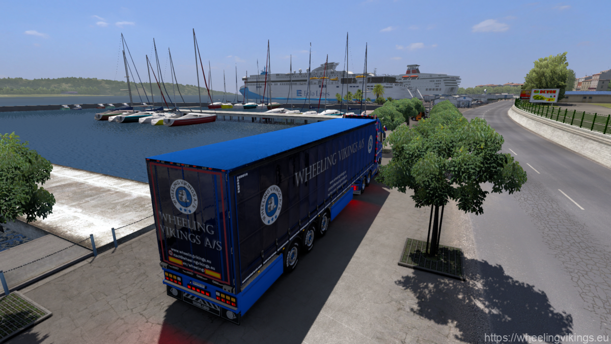 Company Fleet on Road